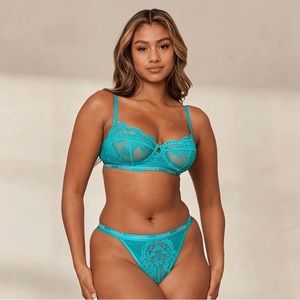 LOUNGE Underwear | Teal Balcony Bra